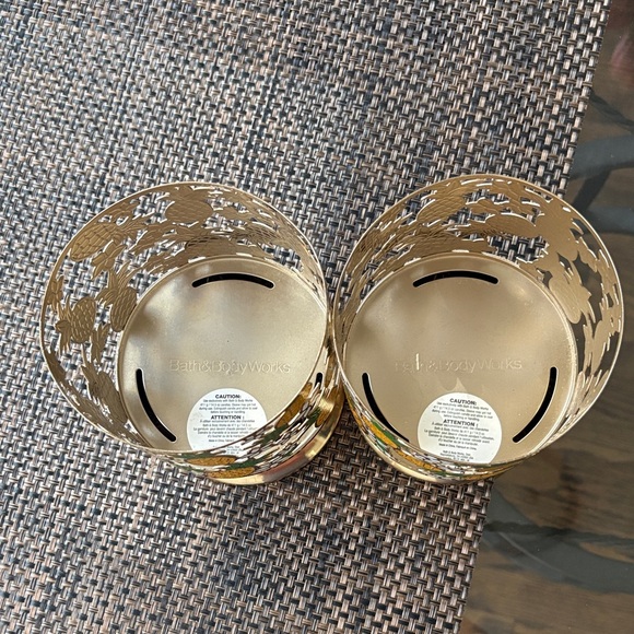 Bath & Body Works Gold Pineapple Candle Holders - Picture 3 of 5